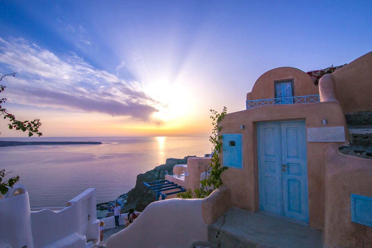 Villa Kastro Oia Houses Exterior foto